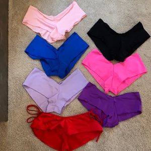 7 pair of acrylic stretch bottoms